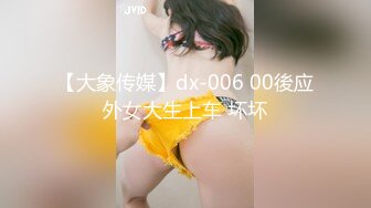 【大象传媒】dx-006 00後应外女大生上车 坏坏