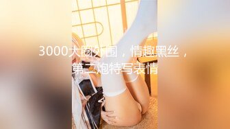 3000大圈外围，情趣黑丝，第二炮特写表情