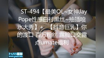 ✿ST-494【最美OL~女神JayPope性感白衬黑丝~抽插喷水大秀】+✿【抖音巨乳】你的渡口 百万粉丝 露脸口交露点umate福利