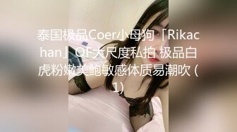 泰国极品Coer小母狗「Rikachan」OF大尺度私拍 极品白虎粉嫩美鲍敏感体质易潮吹 (1)