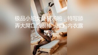 极品小妞女仆装啪啪，特写舔弄大屌口活很棒，撩起内衣露奶子